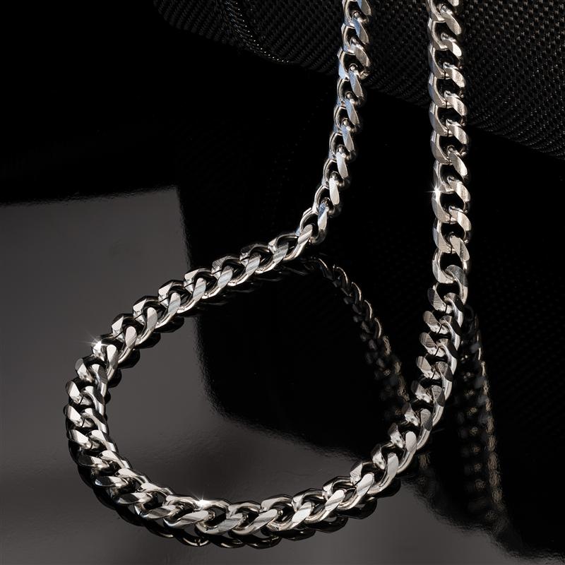 Men of Steel Necklace & Bracelet Set